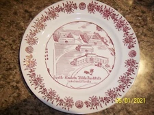 EUC South Eastern Bible Institute Lakeland, Florida Commemorative Plate