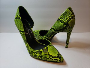 jessica simpson neon heels