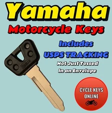 1980-1983 Yamaha Motorcycle keys cut by code to key codes A34344-A44331