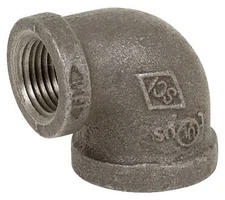 Smith-Cooper 3/4 X 1/4 FPT X FPT Class 150 Black Malleable Iron 90D Elbow