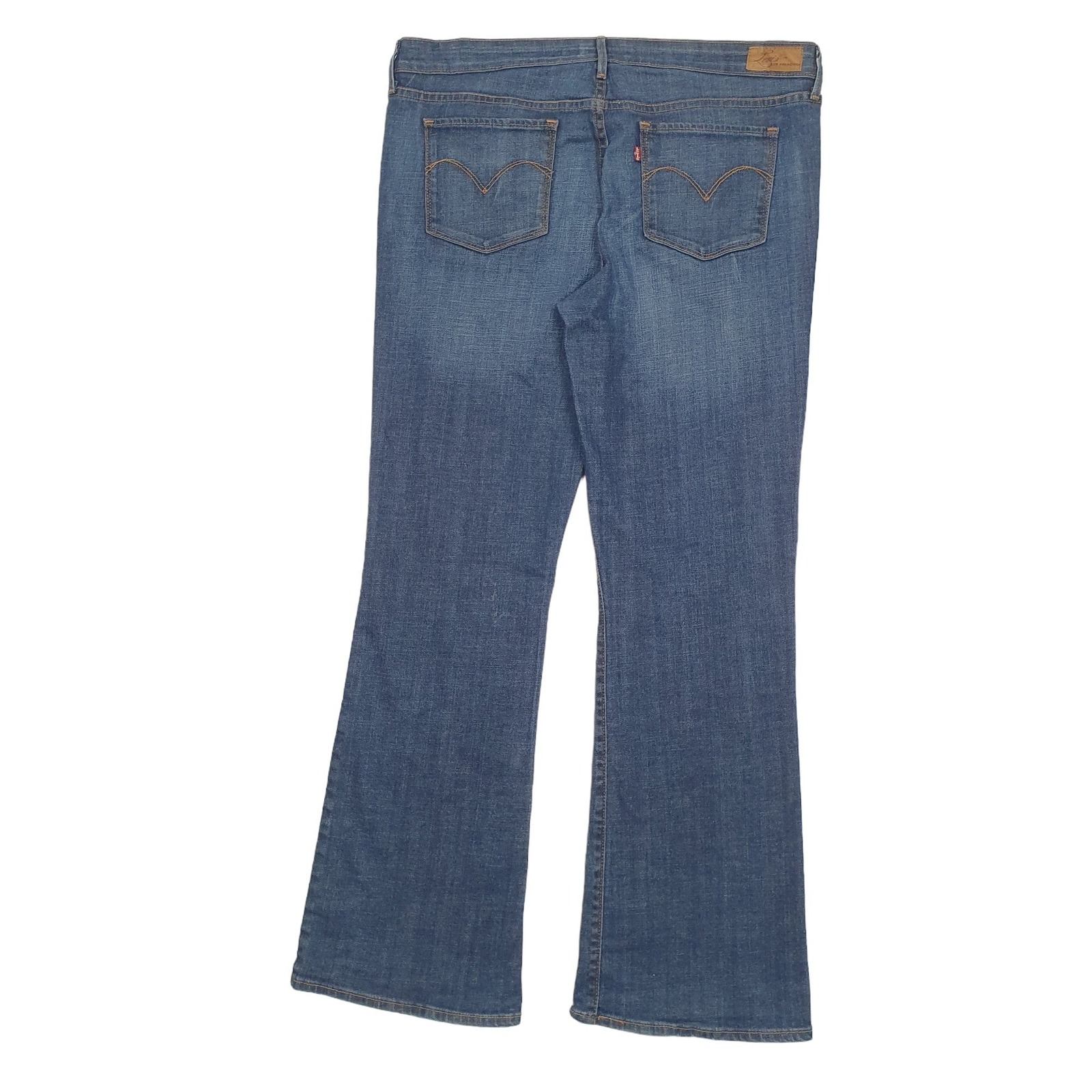 LEVIS Casual Jeans Bootcut Fit Blue Denim Trousers Womens UK16 image 3