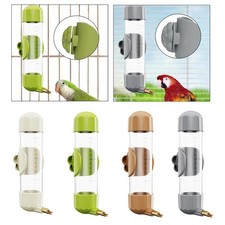 Bird Water Dispenser Drinking Bottle 200ml Portable Parrot Water Feeder Cage
