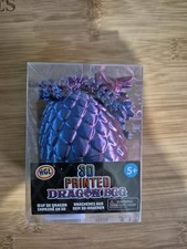 3D Printed Dragons Surprise Dragon Egg Articulating Gemstone Dragon Fidget Toy!