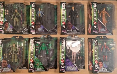 Ghostbusters Diamond Select Action Figures Lot of 8 - With Slimer