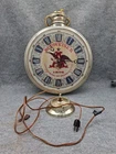 Vintage Budweiser Beer Lighted Pocket Watch Sign Clock (untested)