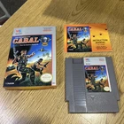 Cabal Nintendo NES Game Box Manual