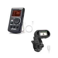Precision Practice Bundle: Rechargeable Clip-On Tuner and Probeat D... Fast Ship