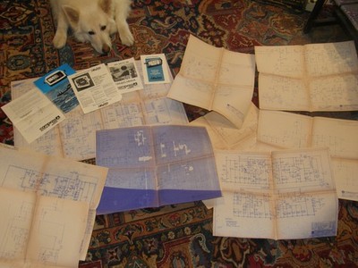 Robert TenEyck  Inventor, Schematics, brochure, Vintage Digital Depth Sounder