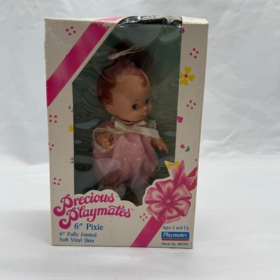 1987 Precious Playmates Pixie 6'' Doll New In Package Vintage