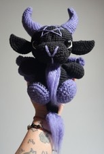 Baby Baphomet Crochet Amigurumi Plush