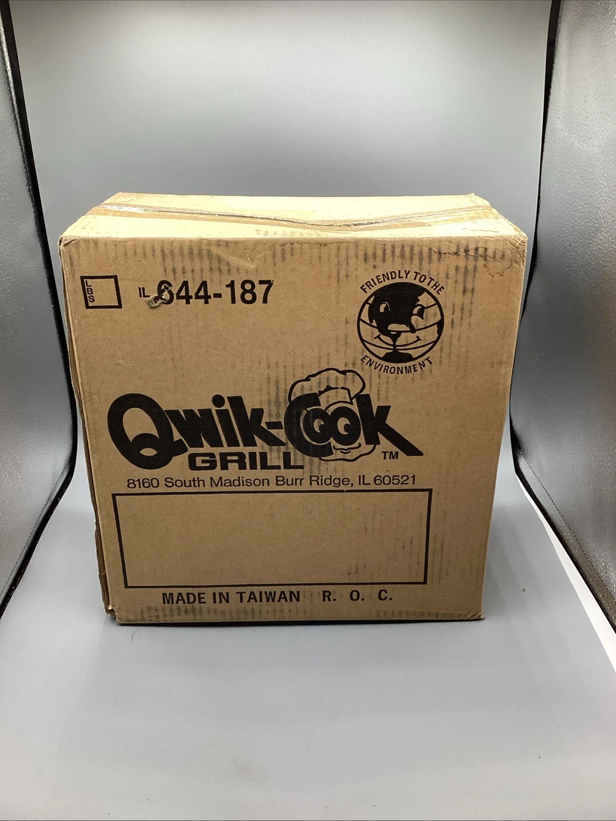 New Sealed QUIK-COOK PORTABLE GRILL NEWSPAPER COOKER Fast Cooking Light Wear