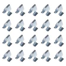 20PCS Metal Spring Trim Clips Retainer Fasteners for Golf Car Trunk & Boot