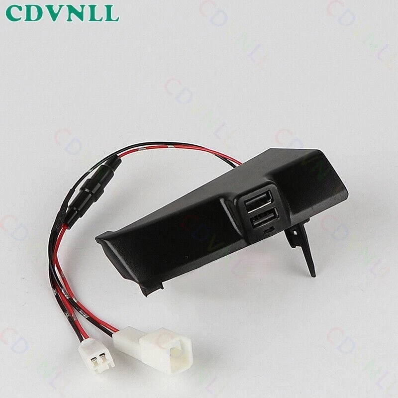 Para Lexus NX200t 300 300h 2015-2021 Reemplazar Consola Negra USB Cargador Coche Borde Foto 2 de 4