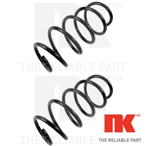 2X Fahrwerksfeder NK 532609 2 Federn Satz Federnsatz FüR Honda-image