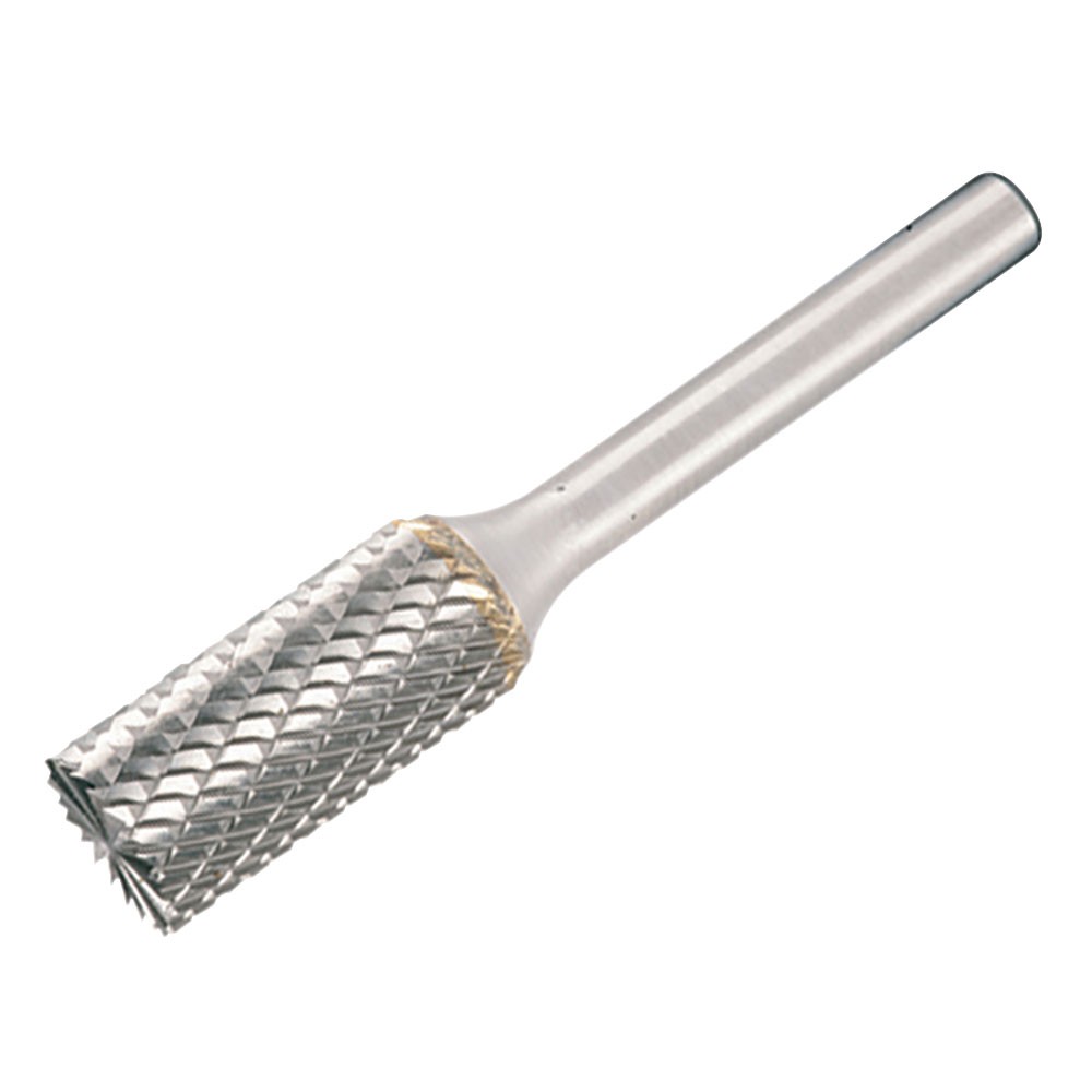 Dormer Solid Carbide Bright Rotary Burr Cylinder + Endcut 12.70x6mm