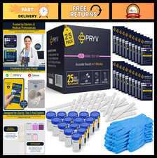 UTI Test Strips for Home Use - 25 Tests, Accurate Results in 2 Minutes, Sterile