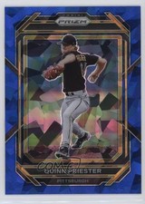 2023 Panini Prizm Blue Ice Prizm Quinn Priester #127 4l3