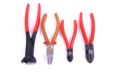 3 tlg. Set NWS Solingen Knipex Seitenschneider 134-62-P2 Vorschneider 68-200