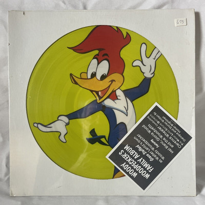 Woody Woodpecker LP MCA Picture Disc New in Shrink MCAP 13300 Promo Cut