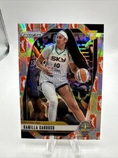 2024 Panini Prizm WNBA WNBA Logo Prizm Kamilla Cardoso #93 Rookie RC i6e