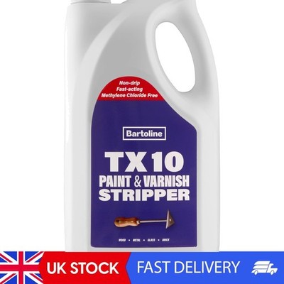 TX10 Extra starker Lackentferner 5L - nicht ätzend für Holz, Metall & mehr