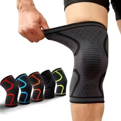 Kniebandage Kniestütze Knieschoner Elastische Nylon Sport Kompression Knie 2pcs - Bild 1 von 4