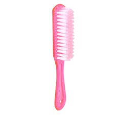 4pcs Plastic Clean Brush Hair Wash Shoes Brush Laundry Clothes (Random Color)