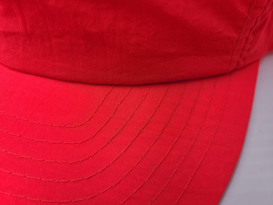 Vintage California Angels American Needle Snapback Hat Cap Nylon Neon Pink/Red - Image 4 of 4