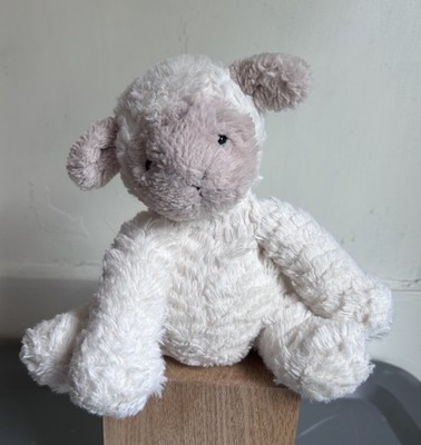 Jellycat Fuddlewuddle Lamb 9'' Plush London Stuffed Sitting Retired READ