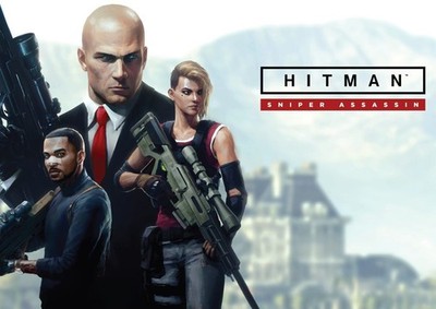 Hitman 2 Sniper Assassin Poster Druck Gaming Bild Spiel Wandbild A1 A2 A3.