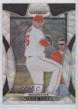 2019 Panini Prizm Tier III Blue Wave Prizm 58/60 Patrick Corbin #293 0q3