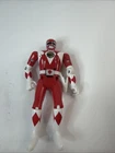 Vtg 1993 Bandai Mighty Morphin Power Rangers Red Flip Head 5” Action Figure
