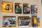 Lot of 7 Lego sets Vintage Unopened Creator Bob the Builder Speed Champions Cake