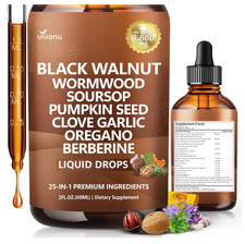 Parasite Cleanse Tincture/Extract-Wormwood,Black Walnut Hull, Clove,Best Quality