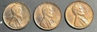 1938 PDS Lincoln/Wheat Penny; UNC 3 Coin,Album Toned Set!!!🔥