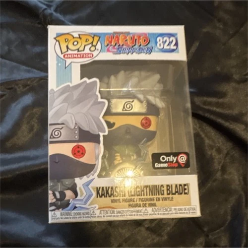 Funko Pop! Vinyl Naruto Kakashi Lightning Blade GameStop Exclusive #822