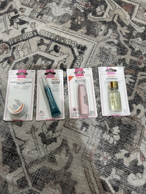 Sally Hansen Nail And Cuticle Products Lot Of 4