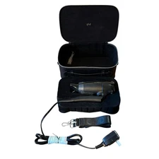 ghd Flight + Travel Hair Dryer 1300w Compact Blow Dryer Black w Case HT 3001