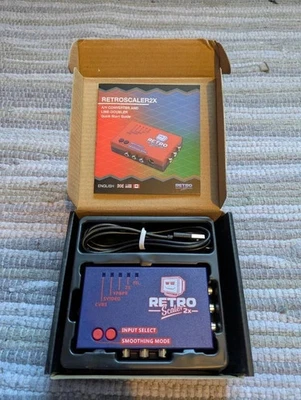 BITFUNX RetroScaler 2x Retro Consoles To HDMI Adapter HDMI-compatible Converter RETRO!!