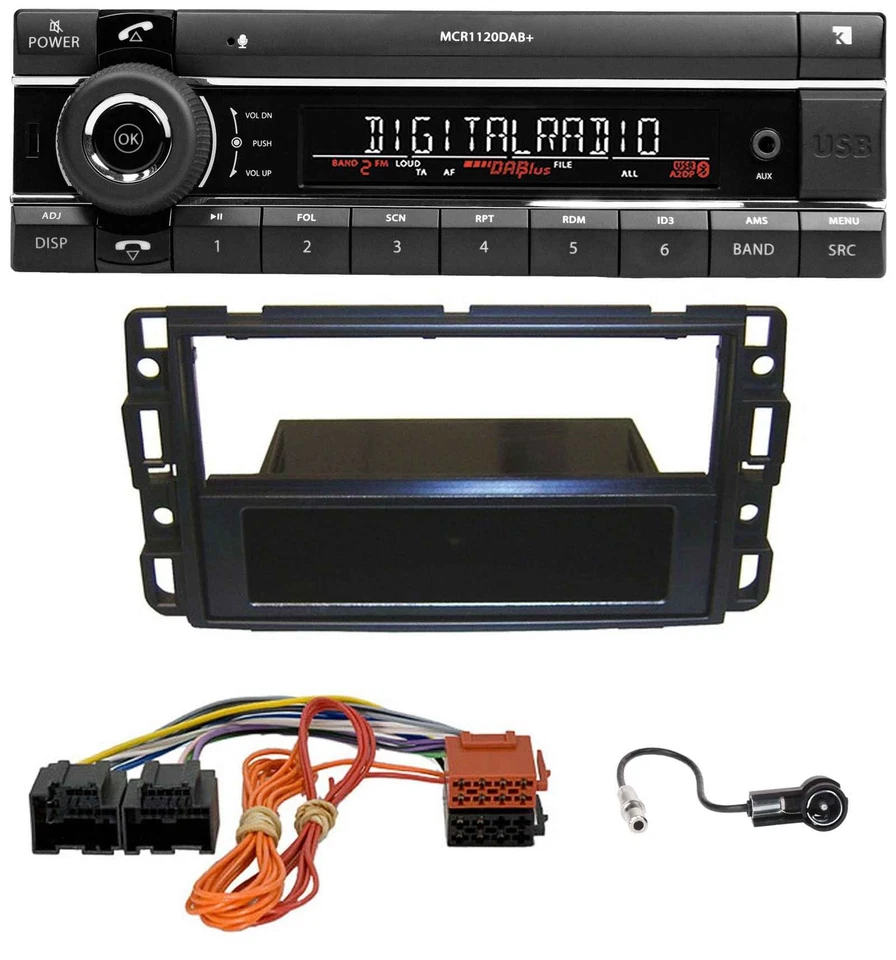 Kienzle Bluetooth MP3 USB DAB Autoradio für Cadillac BLS (2006-2010) - Bild 1 von 4