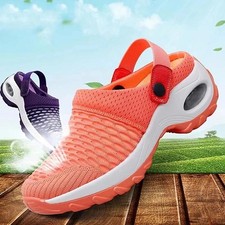 Mujeres Zapatos Malla Ortopédicos Zuecos Soporte para el Arco Informales Verano Playa Sandalias