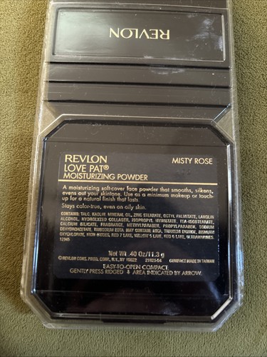 Polvo Hidratante Revlon Love Pat Rosa Brumosa Nuevo Descontinuado Nuevo En Paquete - Imagen 4 de 5