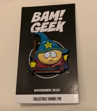 Bam Box Exclusive South Park Wizard Cartman Enamel Pin Limited Release