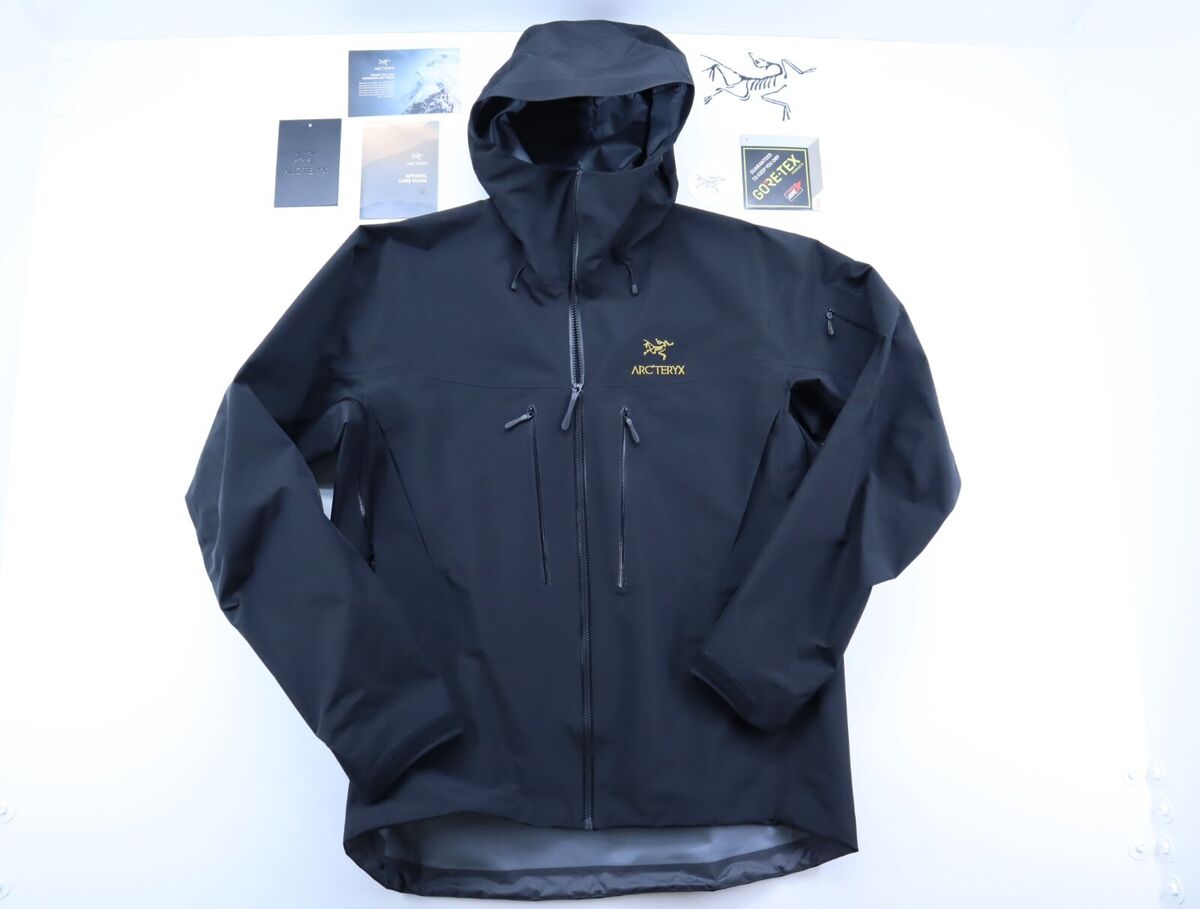 Arcteryx Alpha SV 24k Black Jacket XL RECCO TRIED ON ONCE Arcteryx Alpha SV 24k Black Jacket XL RECCO TRIED ON ONCE