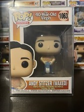 Funko POP! Movies - 40 Year Old Virgin Vinyl Figure - ANDY STITZER (Waxed) #1063