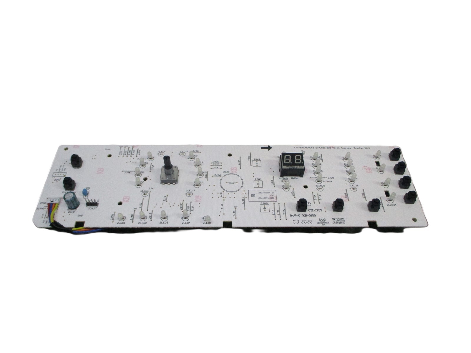 CRITERION WASHER CONTROL BOARD NO CASE PART # 17138000027407 | eBay