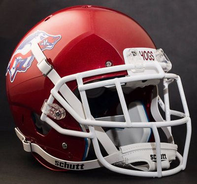 ARKANSAS RAZORBACKS NCAA Schutt XP Full Size GAMEDAY