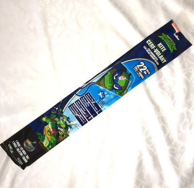 Ninja Turtles Kite 22-In Tall Leonardo Includes Handle Line Ring EZbreezy Kites