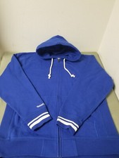 Felpa con cappuccio e zip uomo marca Mitchell & Ness nuova.