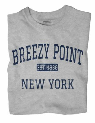Breezy Point New York NY T-Shirt Queens EST